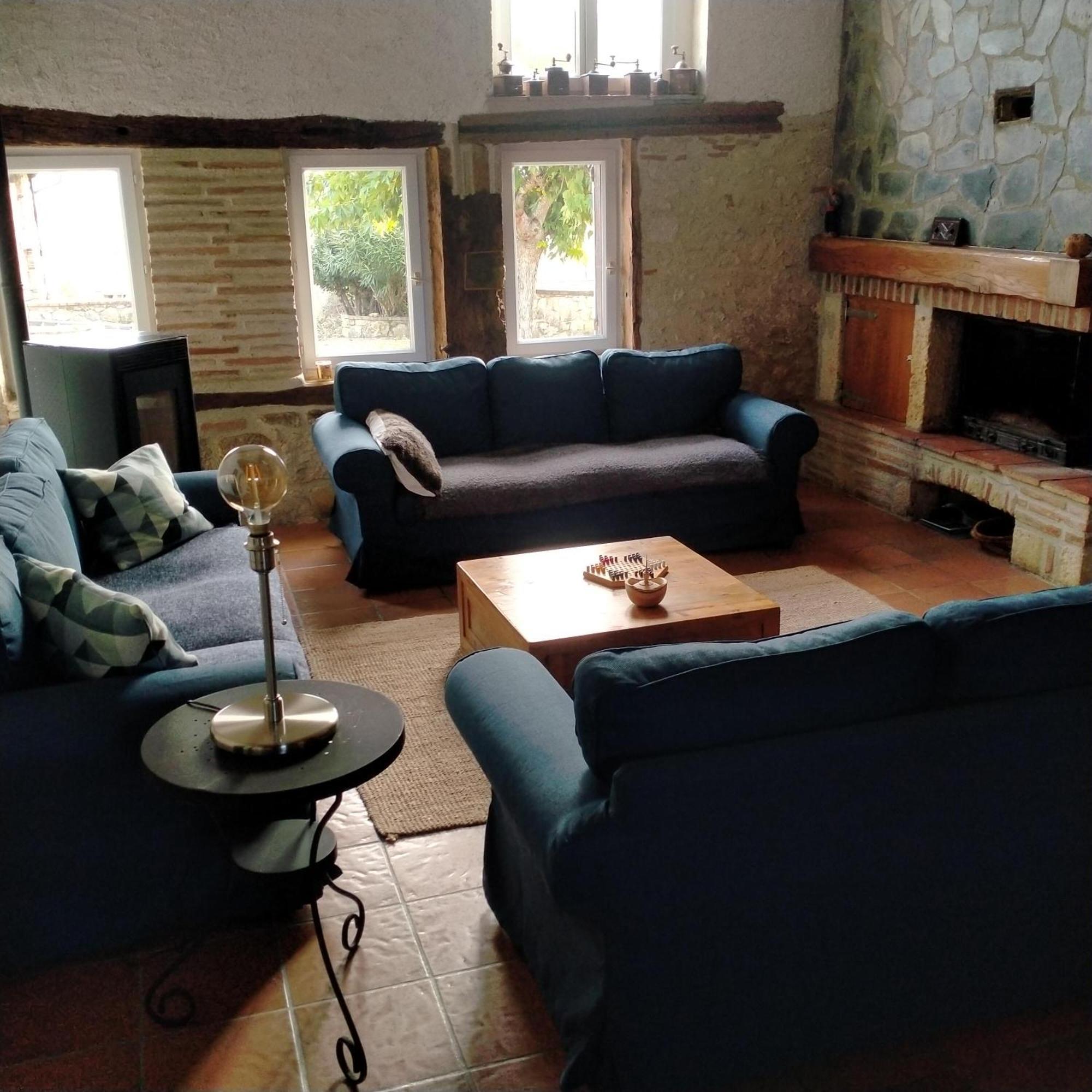 La Fezendes Bed and Breakfast Miradoux Exteriör bild